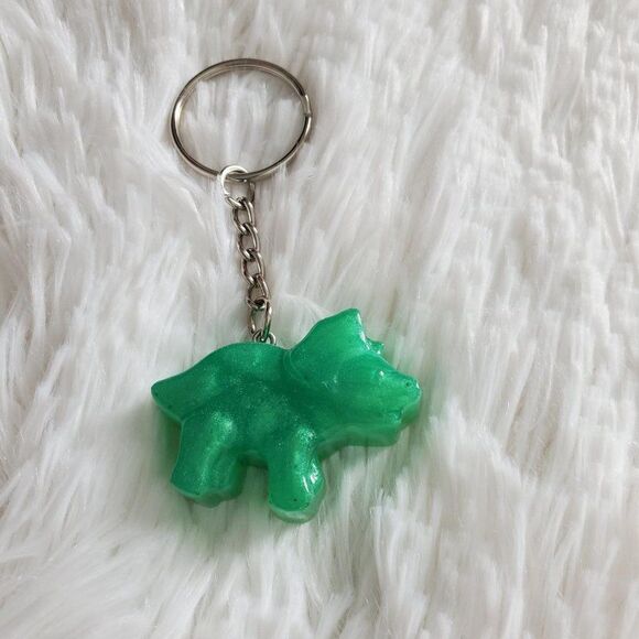 Dinosaur Resin Keychain   - Picture 11 of 16